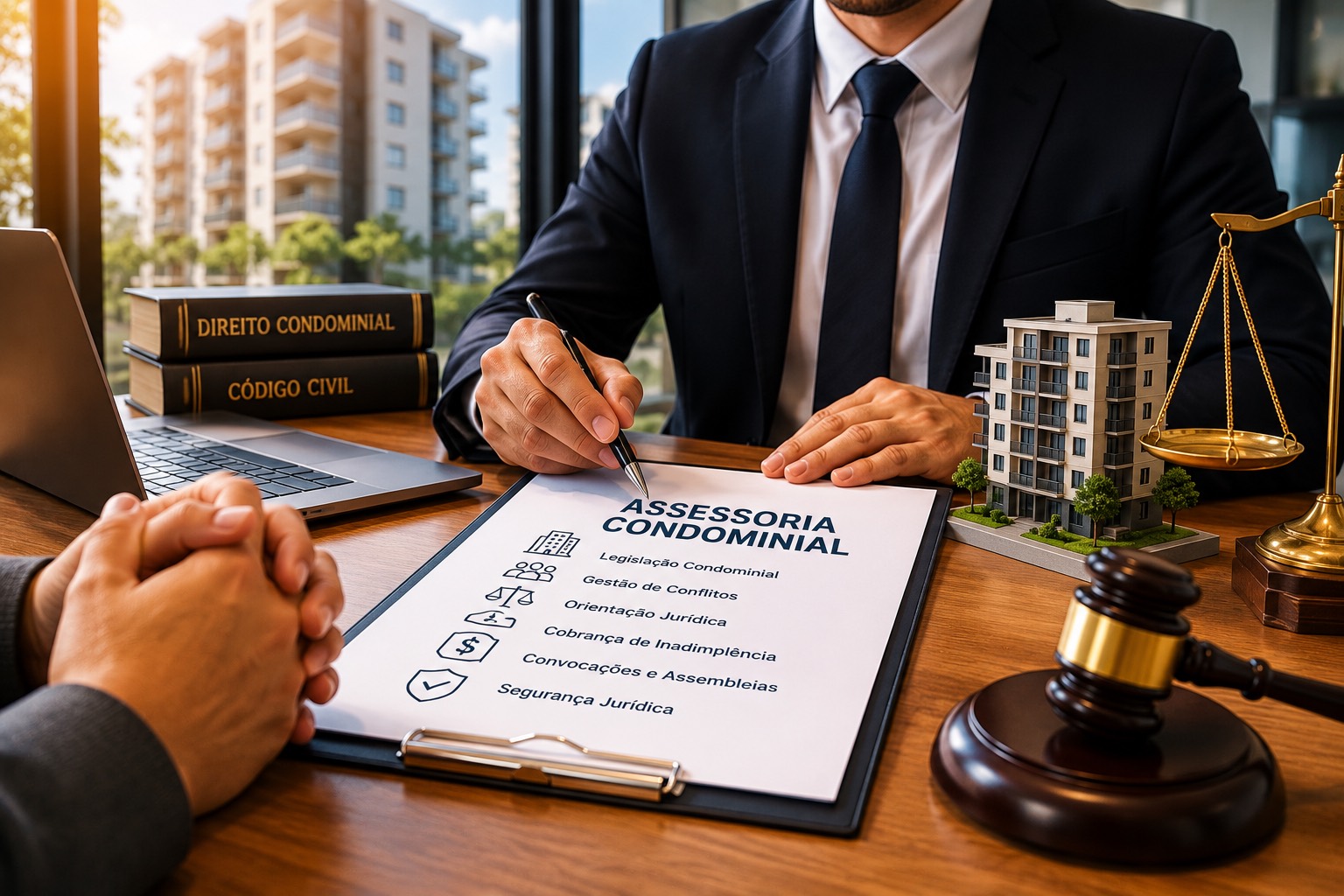 Assessoria condominial para síndicos e administradoras em Goiânia